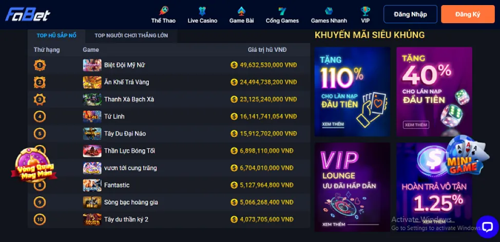 Khuyến mãi chào mừng thành viên mới Win79